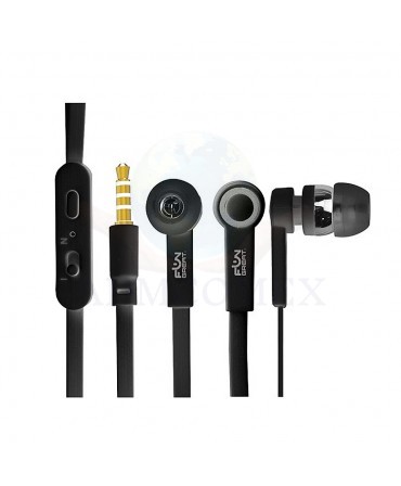 AUDIFONO IN-EAR MANOS LIBRES CONTROL 100 NEGRO