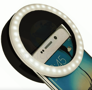 ARO DE LUZ PORTATIL RECARGABLE